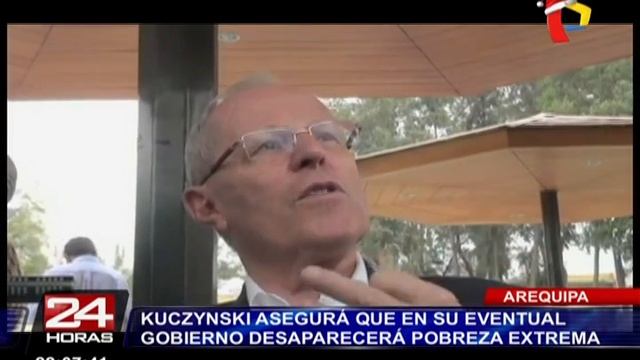 PPK Asegura Que En Su Eventual Gobierno Desaparecerá Pobreza Extrema