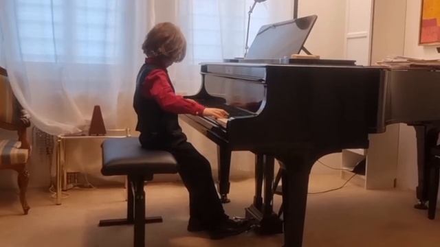 Maddox Marsollek (8 y.o.) - The first Snow by Evgeny Petrov смотреть онлайн