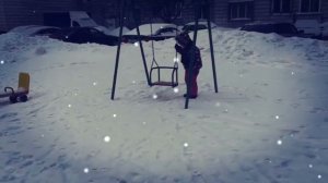 Мои зимние прогулки! Новогодний салют!