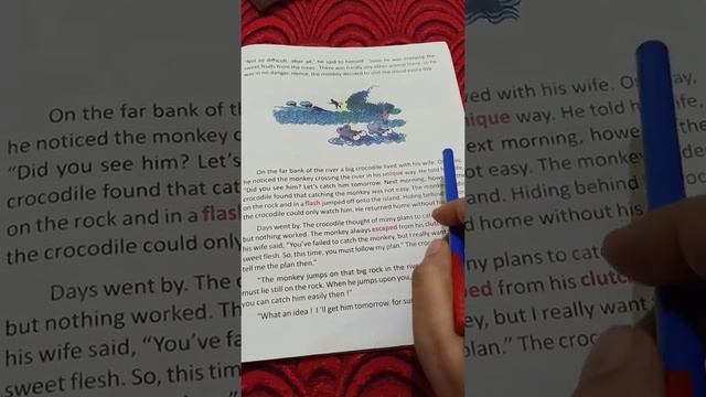 English Butterfly Class--5 Lesson--6 "The clever Monkey" part--1 смотреть онлайн