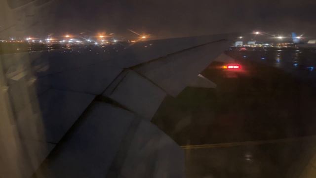 Aeroflot • Boeing 777-300ER • RA-73138 • Rainy Night Takeoff From Moscow Sheremetyevo Airport