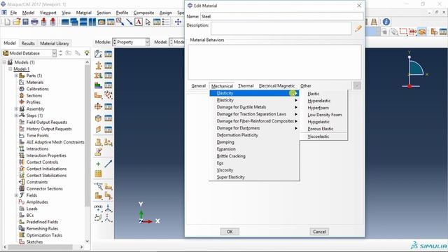 Pressure vessel analysis | Axisymmetric model | How to use Amplitude in ABAQUS CAE? смотреть онлайн