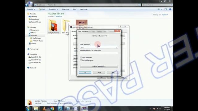 HOW TO CREATE PASSWORD / LOCK FOLDER WITH WINRAR | 100 % WORKING | TECH BOX 4 U смотреть онлайн