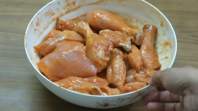 স্পাইসি হোমমেড চিকেন ফ্রাই । Spicy Homemade Chicken Fry