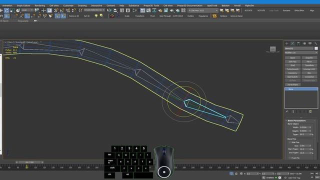 Flysimware 3DS MAX IK HI SOLVER BONES ANIMATED HOSE смотреть онлайн