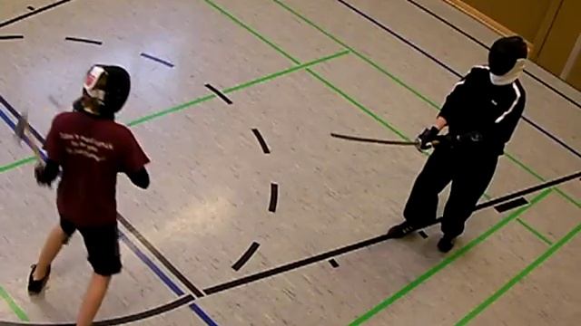 Machete'n Axe vs Katana Sparring смотреть онлайн
