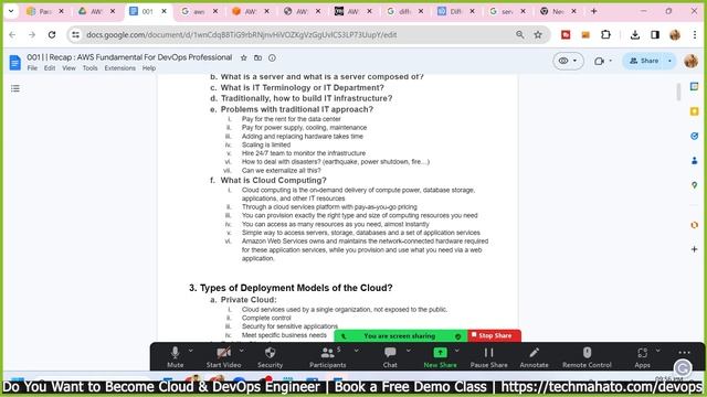 1 AWS DevOps Full Course in Hindi [2024] AWS DevOps Tutorial For Beginners | Tech Mahato смотреть онлайн