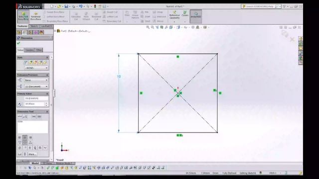 Prism-Solidworks Basic Commands - Exercise 5| 3D CAD Designing | Beginners Solidworks | смотреть онлайн