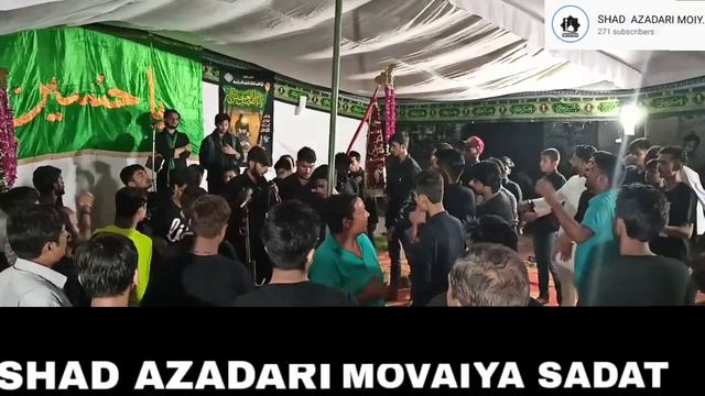 10 #safar #2021 || #malva #allahabad|| anjuman asgharia moiya Sadat #nauha Khan janab Zaman moiyavi смотреть онлайн