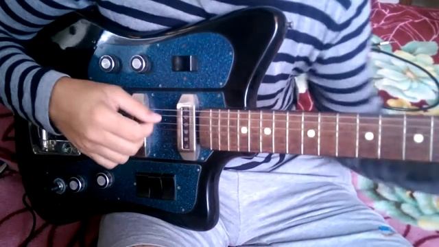 Электрогитара СССР ФОРМАНТА 262-БЛ, Electric Guitar FORMANTA