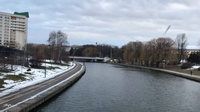 Minsk Belarus, улица Ленина, 20.02.2022 смотреть онлайн