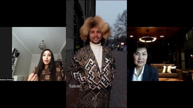 Весь мир в шоке от этого казахского дизайнера! Айдана Омарова (SUB) смотреть онлайн