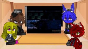 РЕАКЦИЯ ФНАФ 1 НА ТИКТОК А ТАГЖЕ НА ОЛД БОННИ