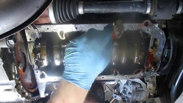 2014 Chevy Sonic oil pan replacement смотреть онлайн
