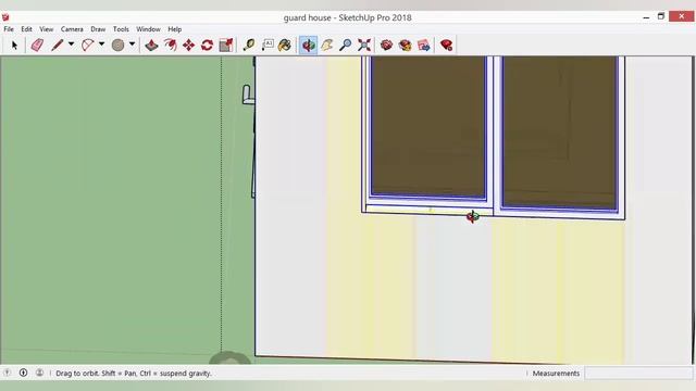 Creating Perspective Drawing using SketchUp смотреть онлайн