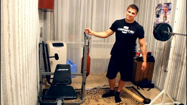 обзор домашнего спортзала. смотреть онлайн