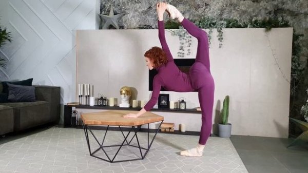 Flexible Ballerina Stretching Splits. Front Bend Training. Contortion Routines. Flexshow