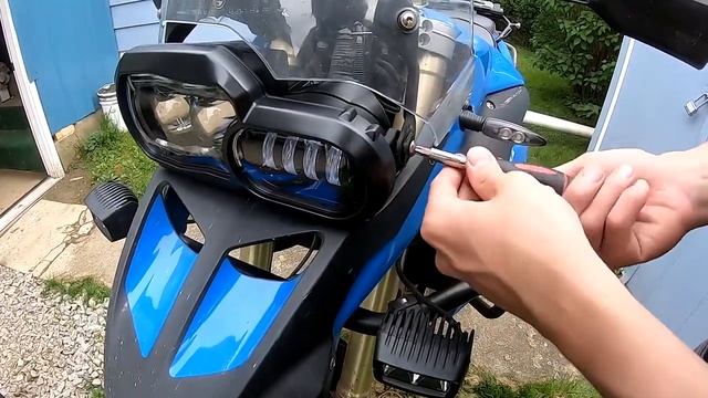 Big Sale! E mark Approved Headlights For Bmw F650gs F700gs F800gs Adv F800r Motorcycle Lights Compl смотреть онлайн