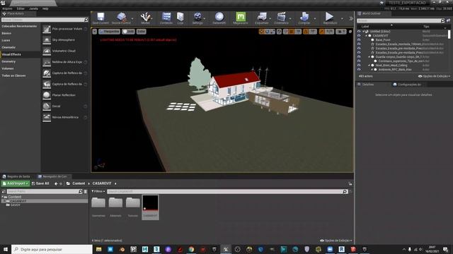 IMPORTANDO ARQUIVO DO REVIT NO UNREAL ENGINE смотреть онлайн