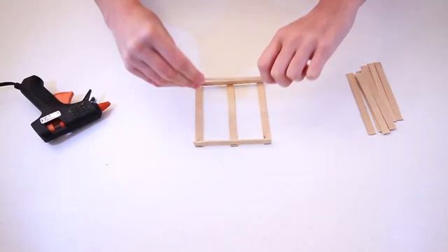 DIY Mini Pallet Coaster Lolly Stick Craft смотреть онлайн