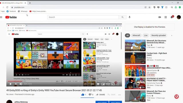 50 49 Entity3030 vs King of Entity's Entity 9000 YouTube Avast Secure Browser 2021 05 21 22 17 45 смотреть онлайн