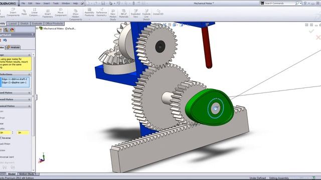 SolidWorks Tutorial: Mechanical Mates by SolidWize смотреть онлайн