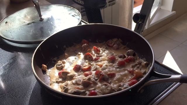 Первый Влог⭐️Готовлю пасту⭐️Гуляю в парке⭐️