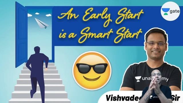 An Early Start is a Smart Start - Motivation | GATE 2022 #VishvadeepGothi смотреть онлайн