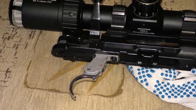 CZ 527.УСМ-доработка спуска. смотреть онлайн