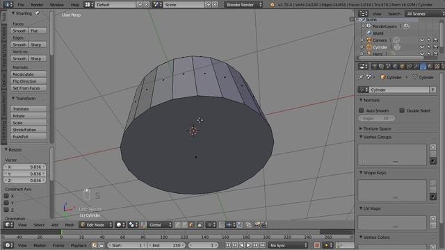 Blender, bottle cap normal map (not a tutorial) смотреть онлайн