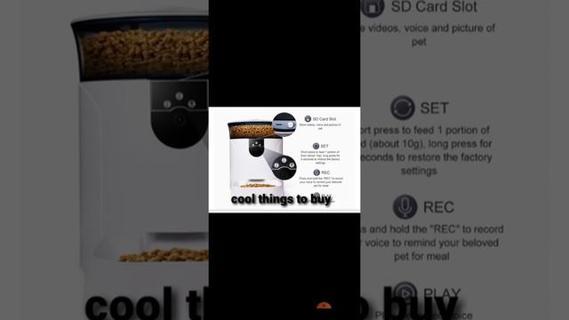 SmartPet Feeder 7L Automatic Feeder With WiFi | Automatic Cat Feeder | Cool Things To Buy On Amazon смотреть онлайн