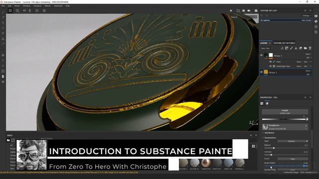 Introduction to Substance Painter 2020 With Christophe Desse смотреть онлайн