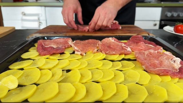 МЯСО ПО-ФРАНЦУЗСКИ пожалуй этот рецепт самый вкусный! смотреть онлайн