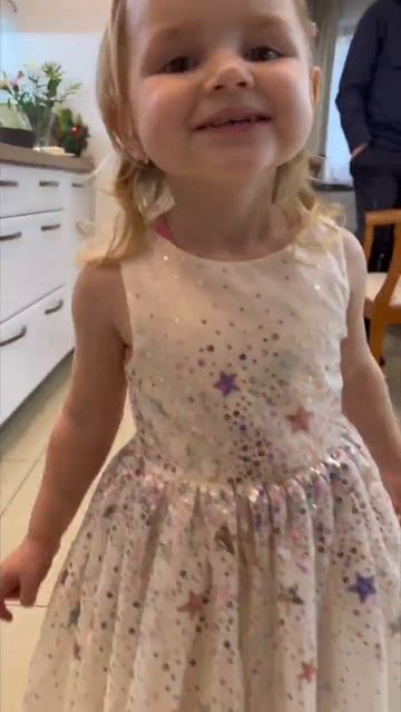 Two Year Old Makes Gingerbread Cookies #shorts