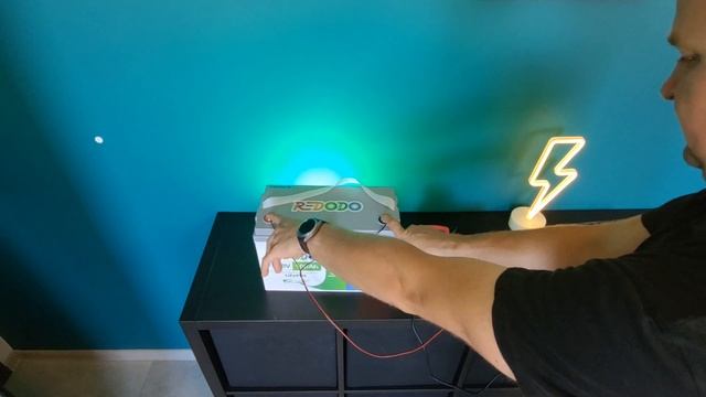 Reedodo LiFePO4 100Ah 12,8V + Ładowarka 10A - Super Zestaw Do Domowego UPS