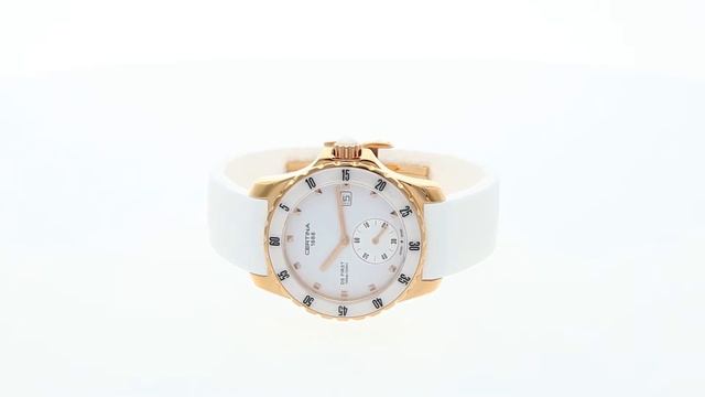 Certina DS First Lady Ceramic C014.235.37.011.00 Zegarek / Watch 360