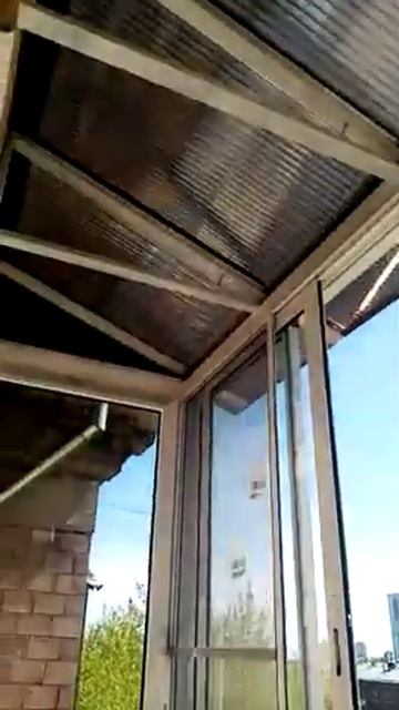 Французское остекление балкона - пример работ "Окна Алма" смотреть онлайн