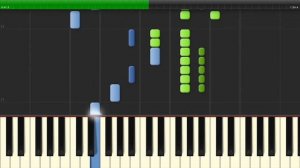 Baila Morena - Zucchero [Piano tutorial DIFÍCIL] (Synthesia)