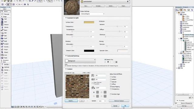Archicad tutorial #4 How to add textures смотреть онлайн