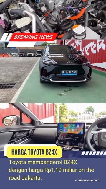 Tembus Rp1 M - Harga Mobil Listrik Pertama Toyota bZ4X смотреть онлайн