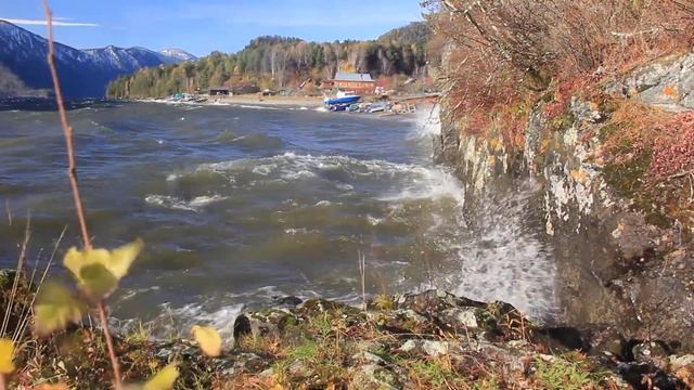 Сезон "верховок" открыт на Телецком озере. смотреть онлайн