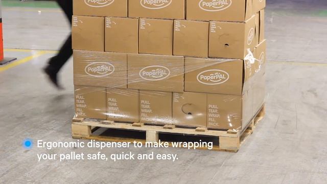 Ergonomic Hand Pallet Wrap Dispenser смотреть онлайн