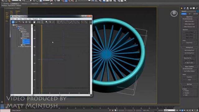 3D Studio Max - Curve Editor смотреть онлайн