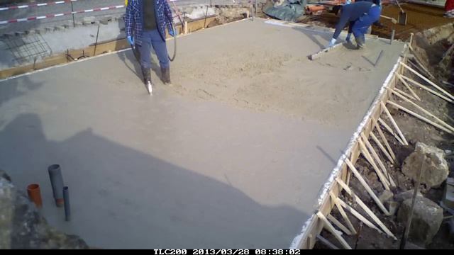 130328 - Garage - Bodenplatte betonieren смотреть онлайн