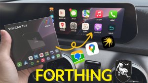 Forthing T5 EVO M4 Yacht WIZCAR T01 Яндекс Карты и музыка оригинального Русский решение для DFSK