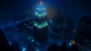 Небесный шпиль ночью, музыка для грусти вечером  [Музыка без рекламы]