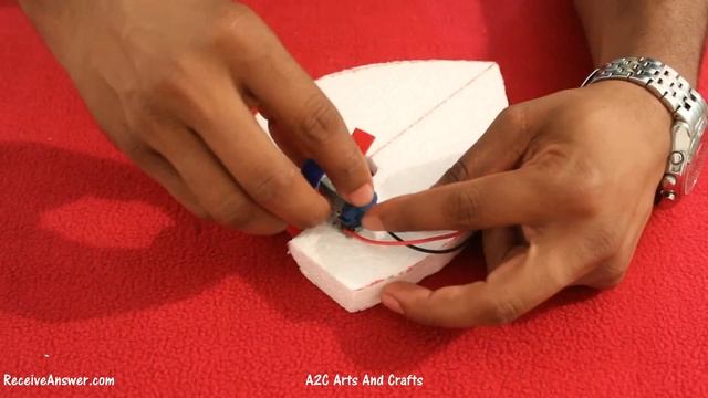 How to make an Electric Motor Boat using Thermocol and DC motor смотреть онлайн