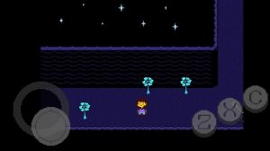 как пройти водопад с цветами в андертейл