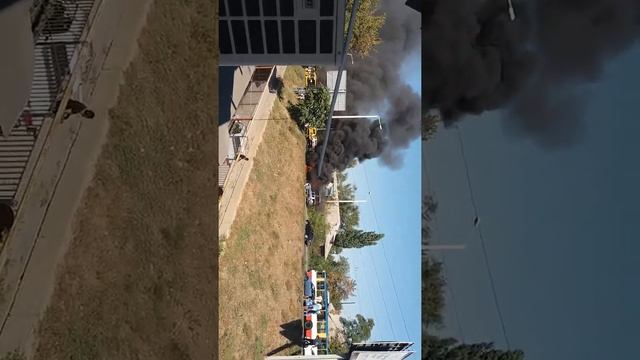 Одесса.Пожар на парковой тролейбус смотреть онлайн