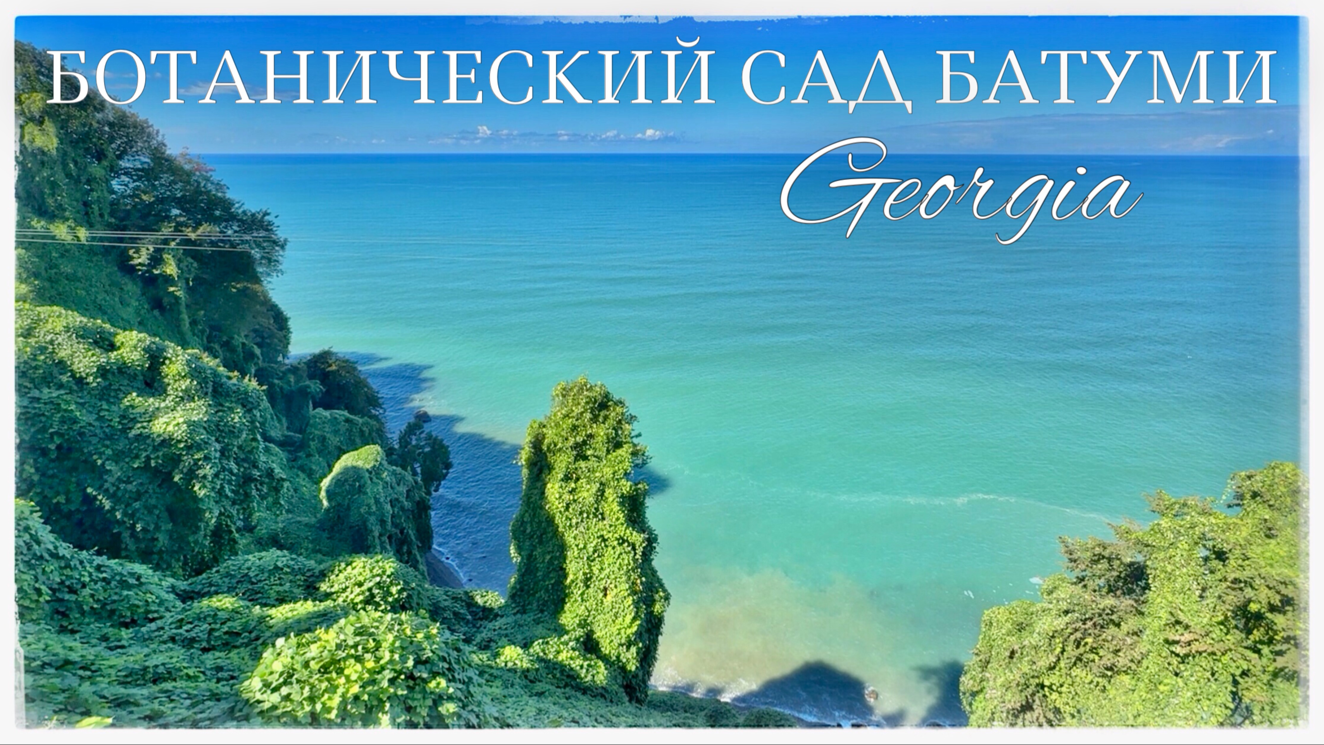 Ботанический сад Батуми. Грузия (Batumi Botanical Garden. Georgia) смотреть онлайн